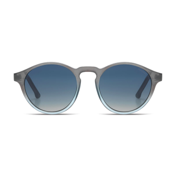 Komono Sonnenbrille Devon underwater milky red, rauchgrau getönte Gläser, Frontansicht